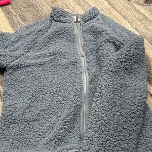 Cozy Kids Fleece Jacket - Gray